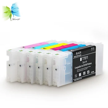 

WINNERJET T7811-T7816 280ml Empty Refillable Ink Cartridge With One Time Chip For Fujifilm DX100 Printer