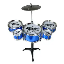 Музыкальные игрушки для детей моделирование джазовой музыки Drum с 5 Наборы барабанов Beat детская образовательное оборудование подарки для