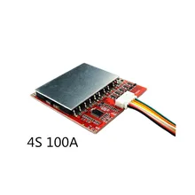 4S 100A/80A Lithium Battery Protection Board /BMS Polymer Iron Lithium Belt Balanced Power Tool Inverter Solar Energy