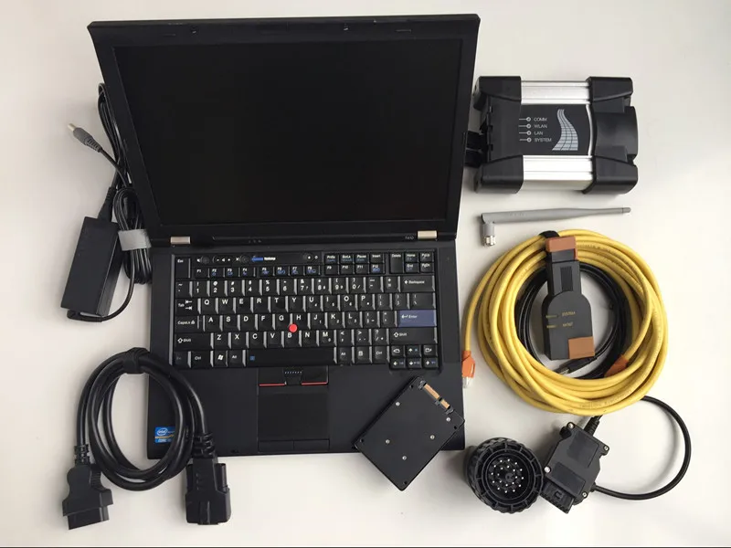  20199 Multi-sprachen Super für BMW iCOM Nächsten WIFI Version ISPI NÄCHSTEN SSD mit T410 i7 Laptop 