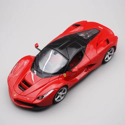 1:18 Ferari laferari Rafa красный твердый переплет сплав модель автомобиля подлинный