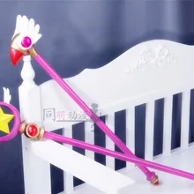 Card Captor Sakura birdhead звезда волшебная палочка шесты Косплэй аксессуары ПОРП