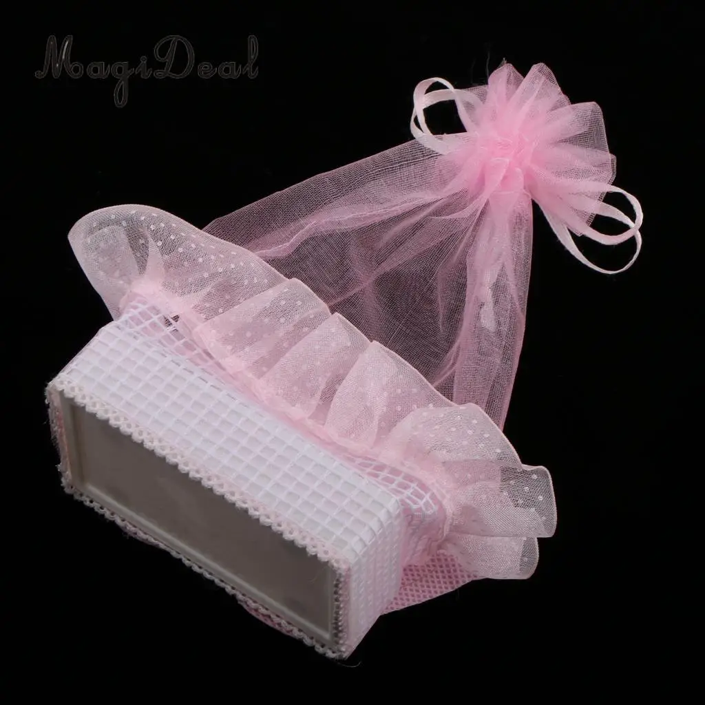 12 Pieces Baby Footprint Gift Treats Box Bags Girl Boy Baby Shower Kids Birthday Party Organza Candy Bags Favors