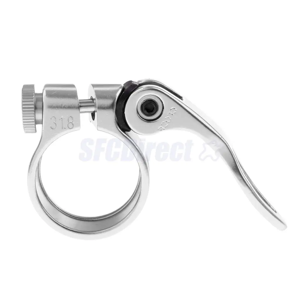 31.8mm Bicycle Seat Clamp Seatpost Clip Tube Lock  Aluminum Alloy Road MTB Cycling Bike Bicycle Quick Release Seatpost Clamp