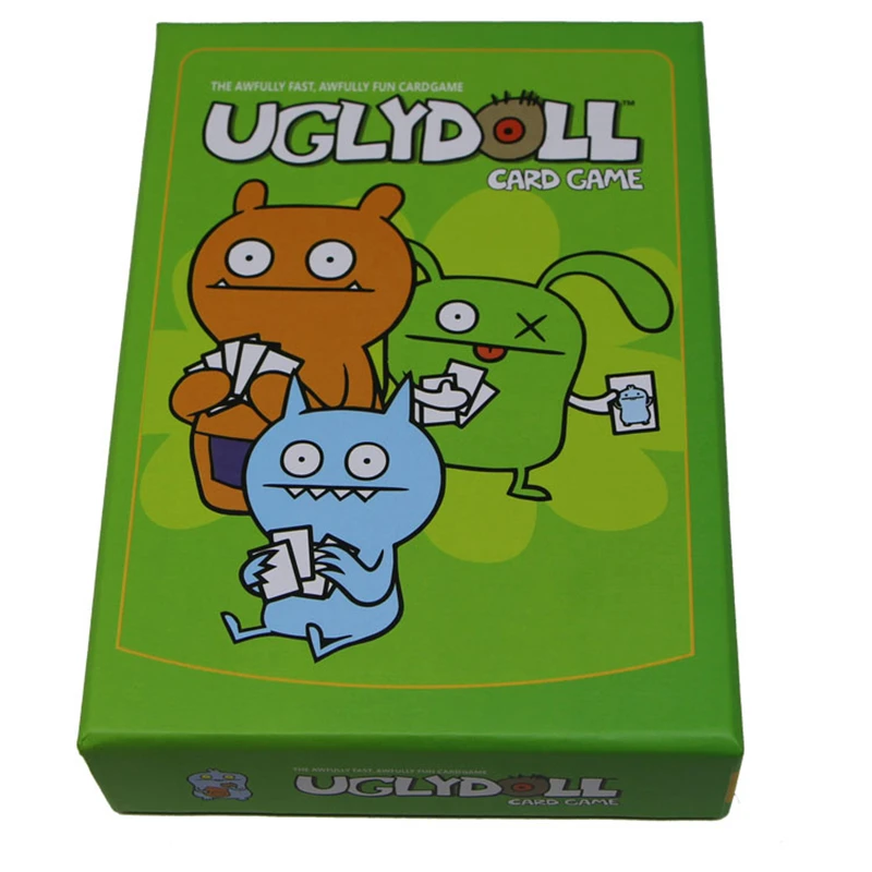UGLYDOLL Board Game 2-6 Players English/Chinese Edition Cards Game For Family/Party  Kids Easy To Play indoor games