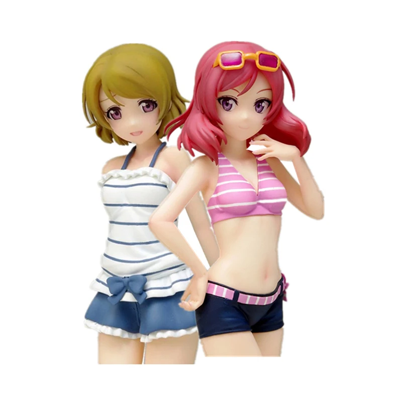 

16cm PVC Anime Love Live Figure umi sonoda Kotori itsuka Figures Figure Umi Yazawa Niko Honoka Minami Swimsuit Sexly Model Doll