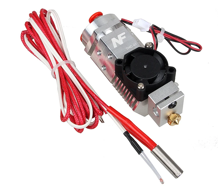 3D Printer accessories 3 in 1 out Multi-color Extruder Hotend Kit for 0.4//1.75mm
