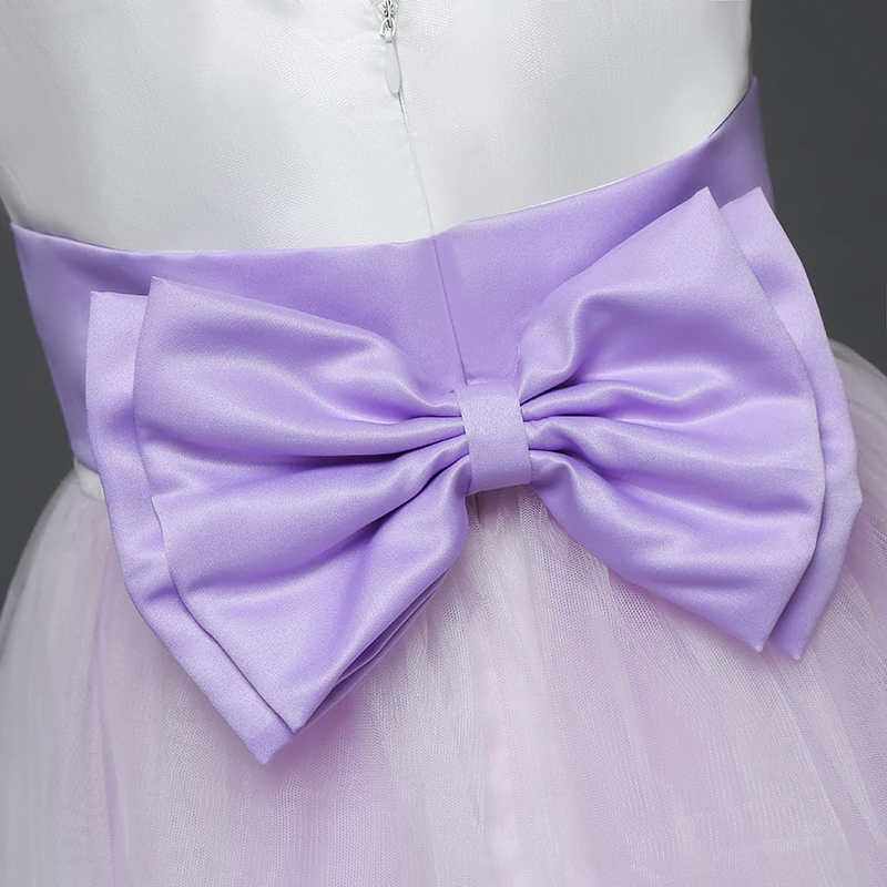 Formal Girl Princess Dress Christmas Dress Girl Party Gown Backless Kids Girls Prom Party Dress New Year Children's Clothing smocked baby dresses