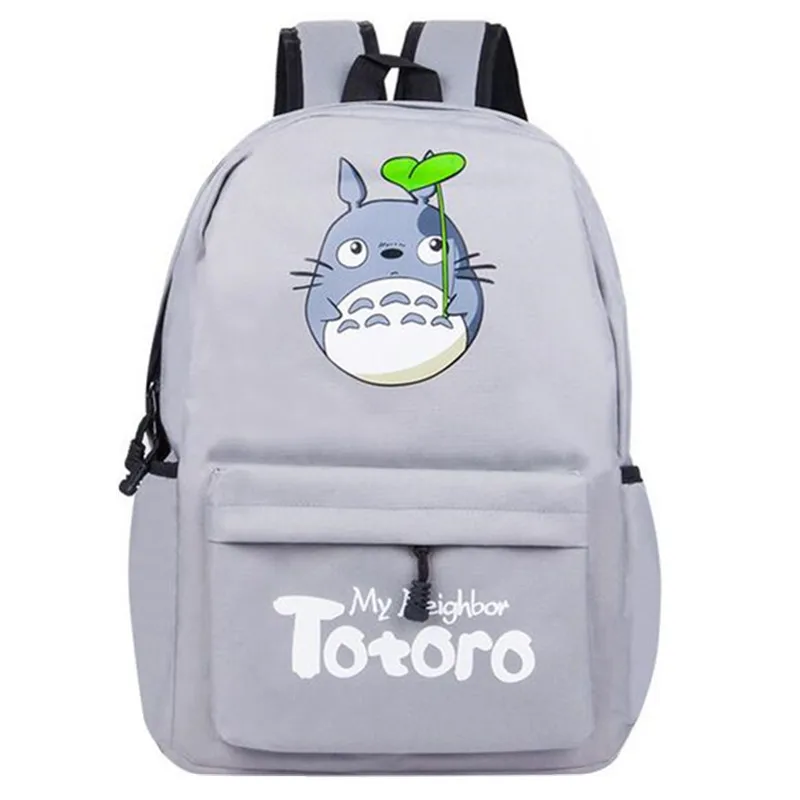 Тоторо из японского аниме Школьный рюкзак для подростков Девочки/мальчики