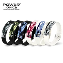 Power Ionics Titanium Ion F.I.R 3D Camo Bracelet Balance Wristband Energy PT048