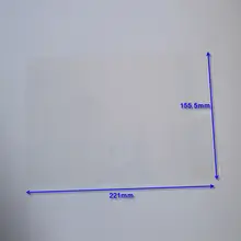 Универсальная закаленная Защитная стеклянная пленка для экрана для 9,6 дюймового планшета для IRBIS TZ968 TZ969 чистящие салфетки без коробки 221*155,5 мм