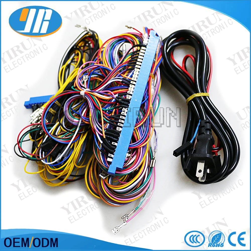 36Pin+10Pin Casino Wiring Harness For casino game pcb / For red board / Slot arcade game machine-in Coin Operated Games from Sports & Entertainment on ...