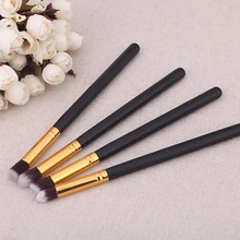 Hot! 4Pcs Makeup Cosmetic Tool Eyeshadow Powder Foundation Blending Brush Set
