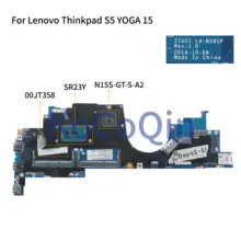 KoCoQin ноутбук материнская плата для Lenovo YOGA S5 15 жил I5-5200U материнская плата ZIUS1 LA-B591P 00JT358 SR23Y N15S-GT-S-A2 2G Оперативная память