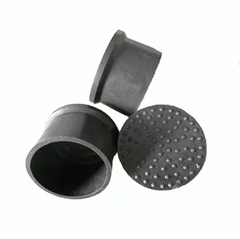 

50mm round tube cap pad cover end protector,furniture wood desk floor scratch proof,OD 2inch PVC feet cover ending tube outer