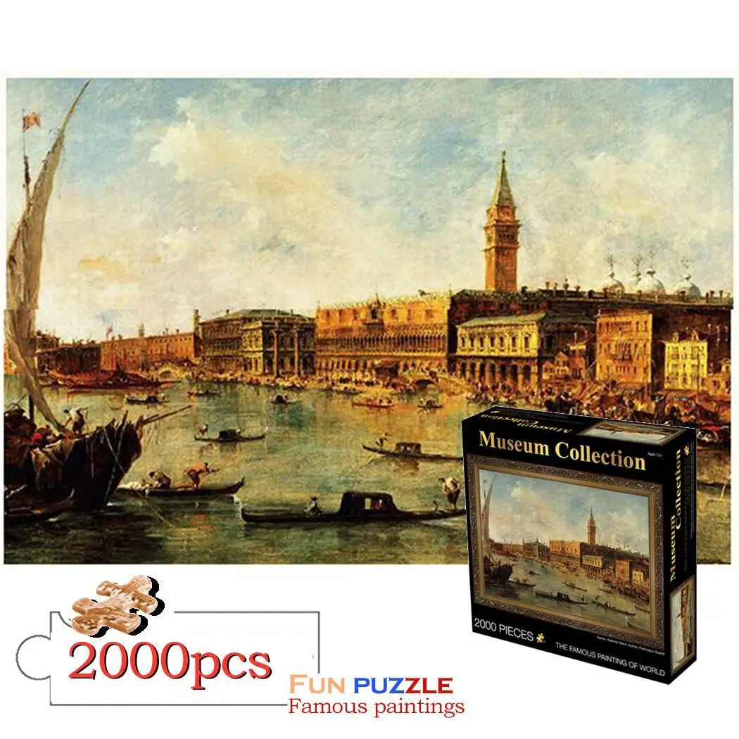2000 шт. головоломка 100x70 см мировой мастер-головоломка известный с рисунком, деревянные бумажные головоломки индивидуальная мозаика творчества Imagine Art
