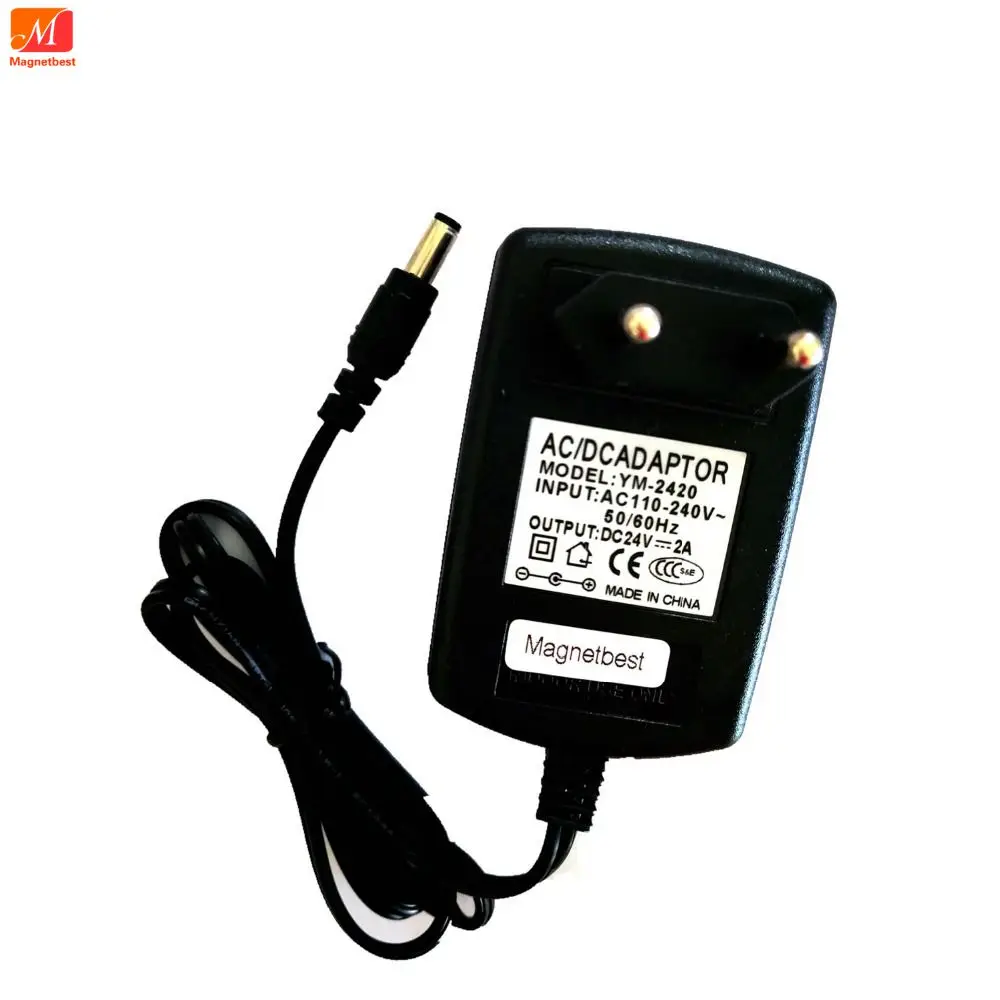 AC 100 240V TO DC 24V 2A 48W Power Supply Adapter Charger For Led Strip