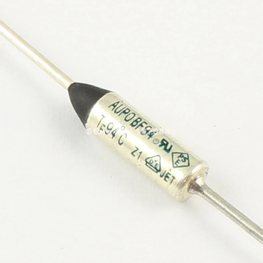 

10Pcs New AUPO Thermal Fuse Cutoff TF 94 Degree 250V 10A BF94