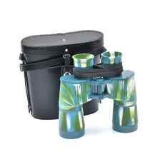 Военная Униформа 7x50 Темно-Камуфляж бинокль начиная сетки телескоп HD binocolo professionale бинокль Long Range