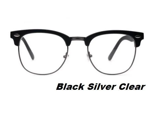 Black Silver Clear