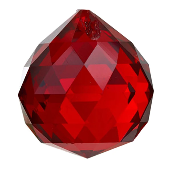 30mm Red Crystal Ball Prisms-in Chandelier Crystal from Lights ...
