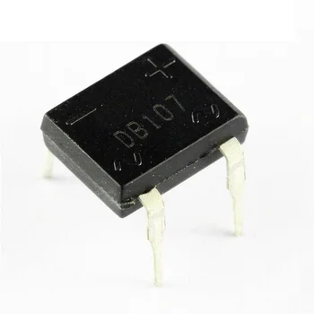 

5PCS DIP- 4 DB107 1A 1000V Single Phases Diode Rectifier Bridge