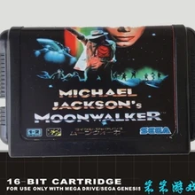 Moonwalker от Майкла Джексона-16 бит MD игры Картридж для консоли MegaDrive Genesis