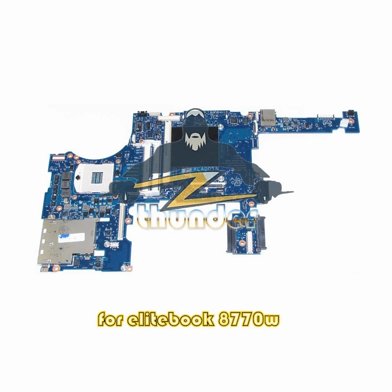 

688746-001 688746-601 for HP Elitebook 8770W laptop motherboard DDR3 SLJ8A with graphics slot