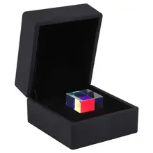 Оптическая экспериментальная Призма 20*20*20 мм шестисторонняя яркая световая комбинированная Призма витражная стеклянная призма Topografia инструменты стекло