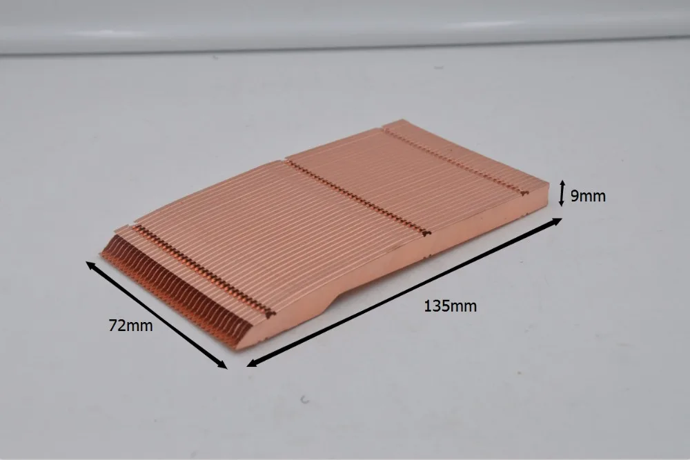Медный охлаждающий плавник/все виды плавников DIY плавник-вентилятор теплообменник 100*15*17/45*67*9/43*8*3,2/72*135*9/80*55*7 мм алюминиевые плавники