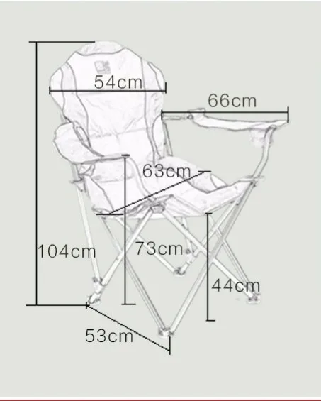 Пляжный стул уличная мебель садовая мебель кемпинг стул kamp sandalyesi складной рыболовный стул Оксфорд+ алюминий 63*66*104 см