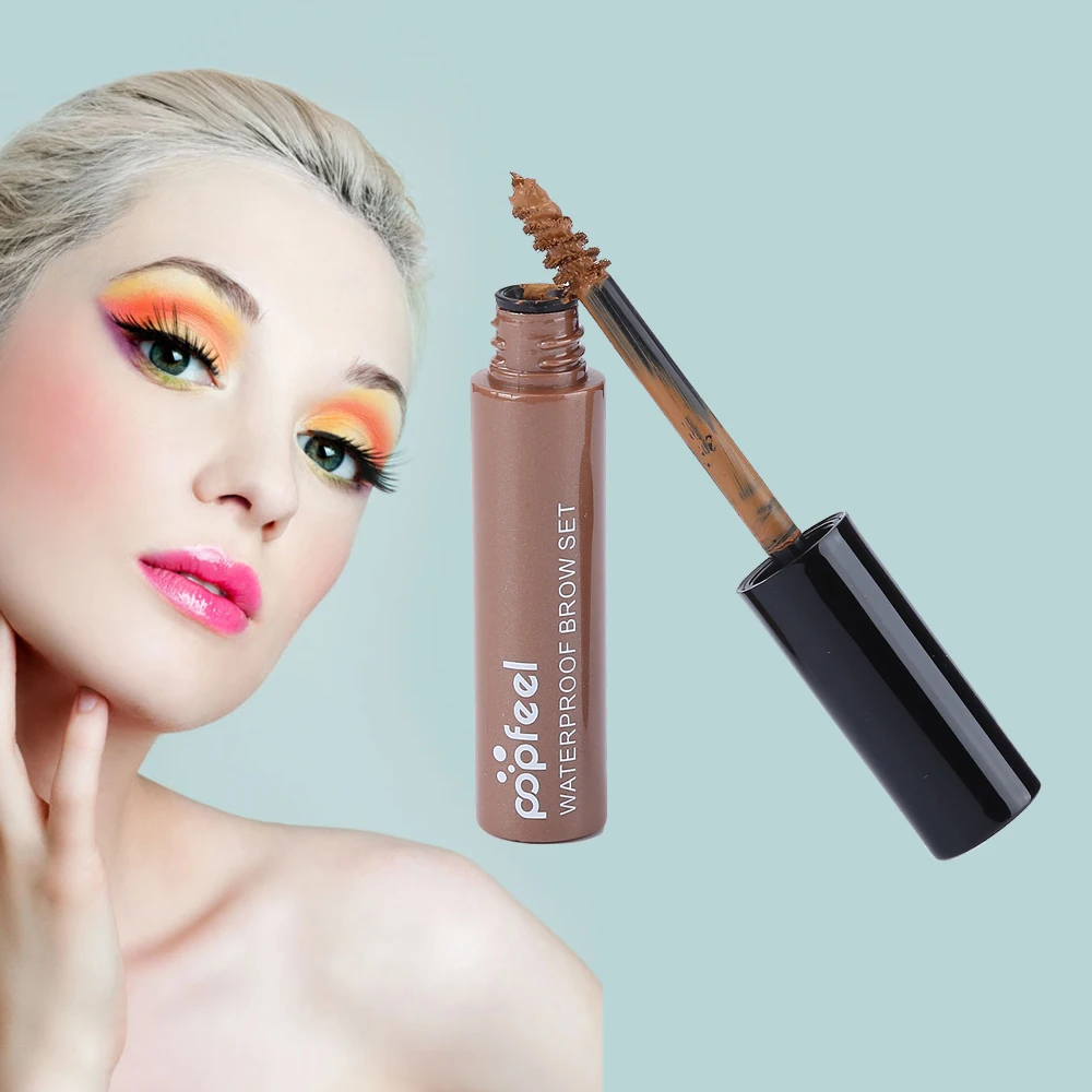 Popfeel 1 шт. Тушь для бровей крем тени макияжа водонепроницаемый гель усилитель