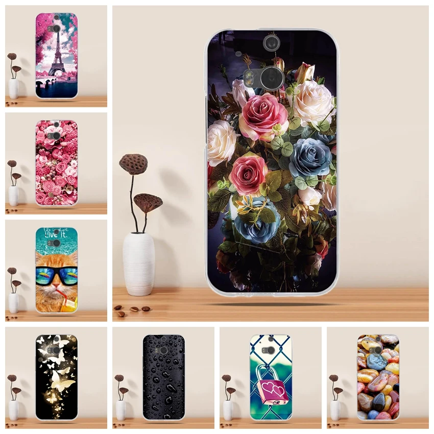 Чехол для телефона HTC One M8 M8s чехол из ТПУ силиконовый оболочка чехлы сумки |
