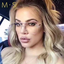 MS Fashion Eyeglasses Women Optical Spectacle Frame Computer Reading glasses frame oculos de grau feminino armacao J170