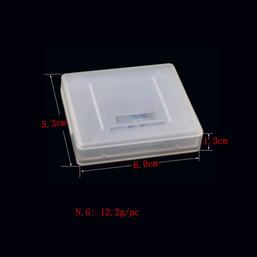 

100PCS For S-N-K Neo-Geo Pocket color N-G-P-C Plastic Clear Game Cartridge BOX Cases protective shell case