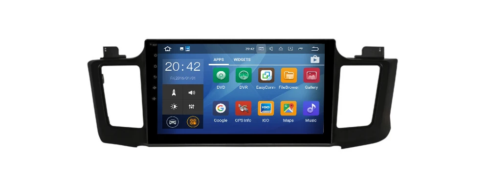 Discount ZaiXi Auto Radio 2 Din Android Car Player For Toyota RAV4 2013~2018 GPS Navigation BT Wifi Map Multimedia system Stereo 2