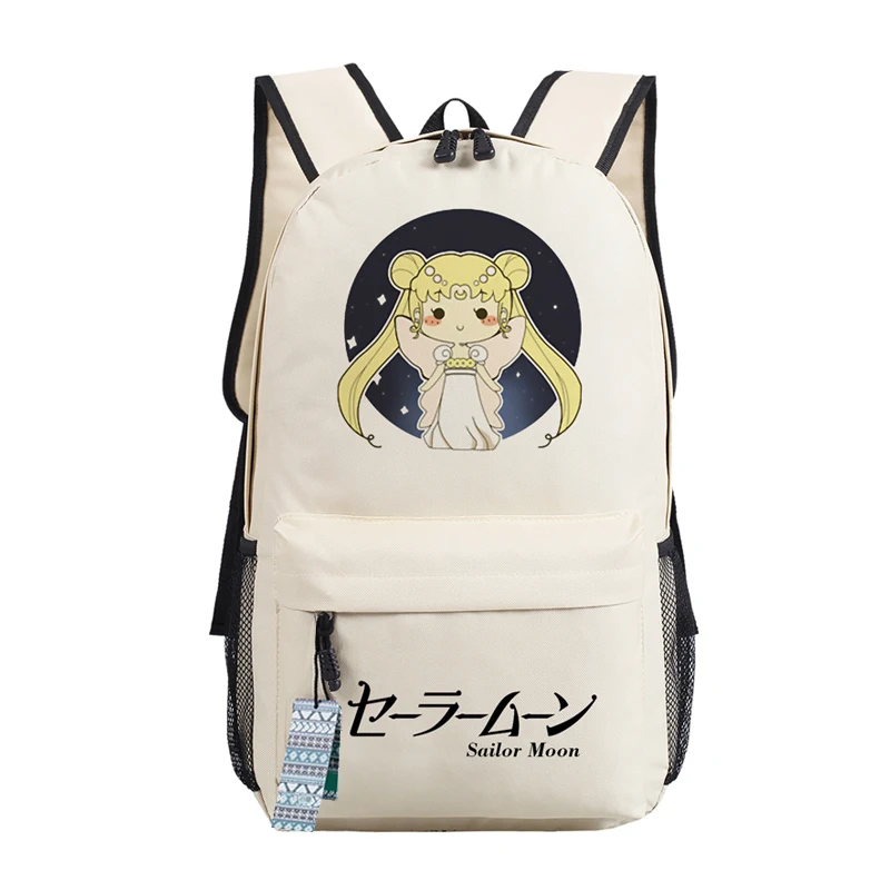  Sailor Moon Kawaii Luna Cat Women Cute Backpack Mochila Feminina Canvas School Bags Luna Laptop Bac
