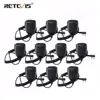 10pcs Walkie Talkie Speaker Microphone Side PTT For Kenwood Retevis RT21 RT22 H777 RT81 Baofeng UV5R 888S for Puxing for HYT TYT ► Photo 1/6