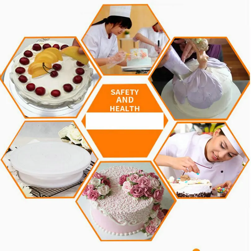 cake making turntable cake show display stand_0005