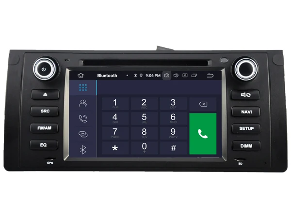 Best Quad-Core Android 9.0 CAR DVD Player For BMW E39/M5(1995-2003)/X5,E53(2000-2007) car multimedia AUTO support DVR WIFI DAB OBD 2