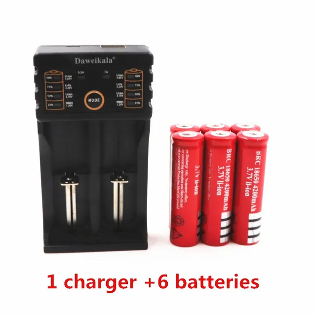 2018 Brand new 18650 battery 3.7 V 4200 MAH Li ion rechargeable battery