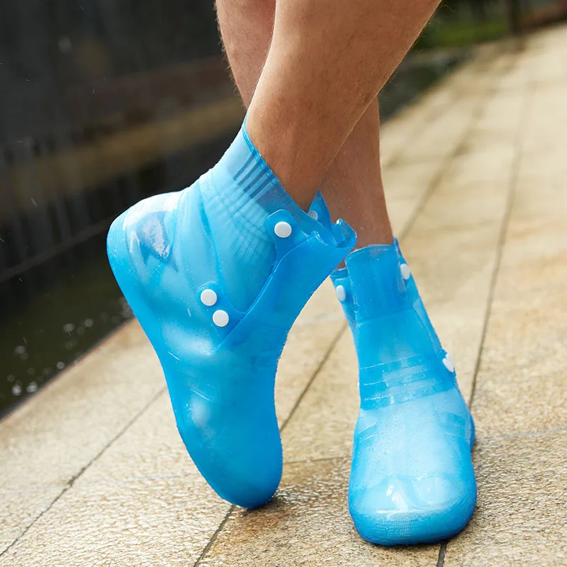 KESMAll дождевик для мужчин, женщин, детей, обувь эластичные многоразовые дождевые сапоги для влюбленных, водонепроницаемая обувь, нескользящая обувь, большой размер WS423