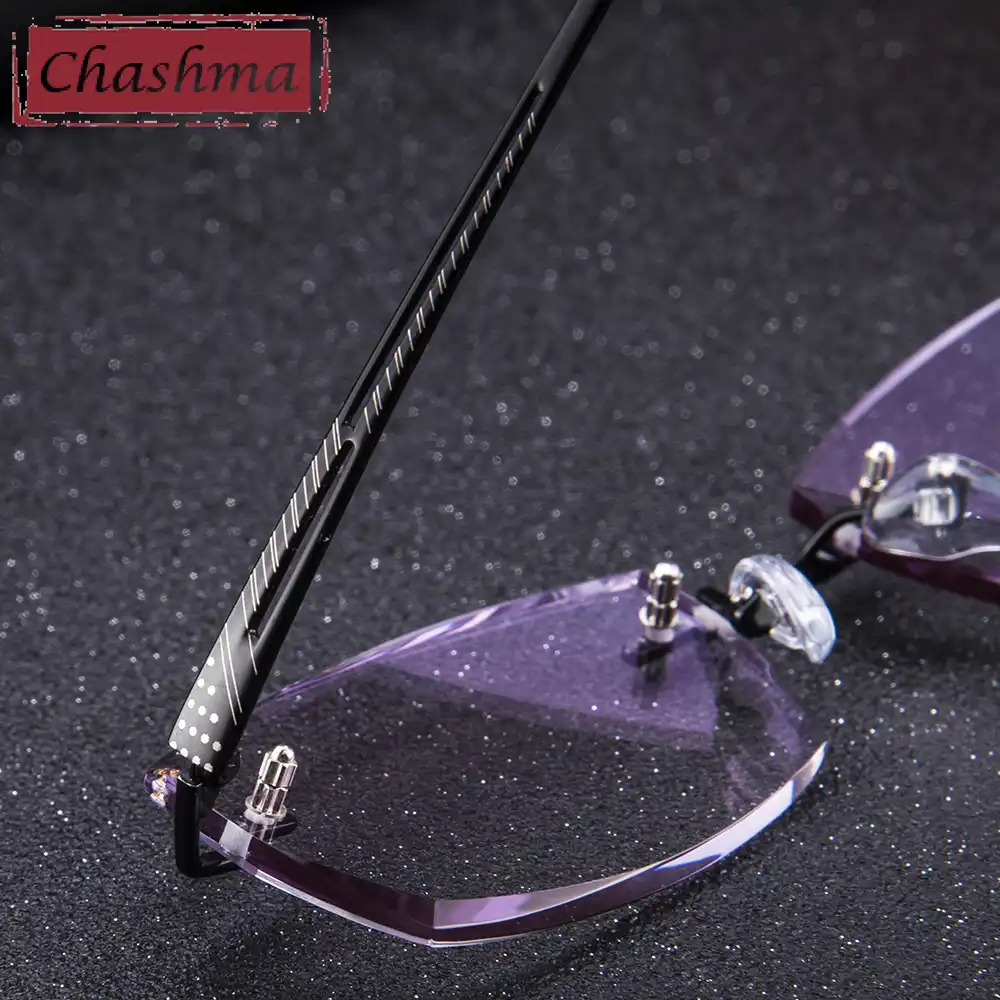 Мужская титановая оправа Chashma Брендовые очки для света и веса затемненные линзы