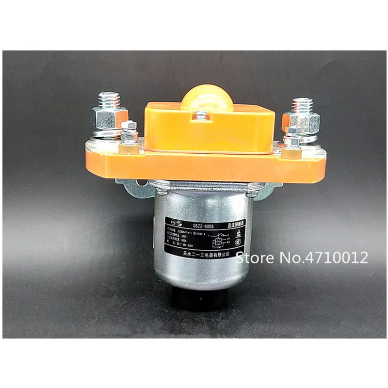 

Tianshui genuine product GSZ2-600s single pole dc contactor DC24V 600A forklift generator Normally open dc contactor, wireless