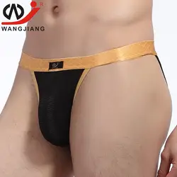 WJ сексуальные мужское нижнее белье мужское стринги и стринги jockstrap стринги для геев сексуальные эротические Ho мужские прозрачные