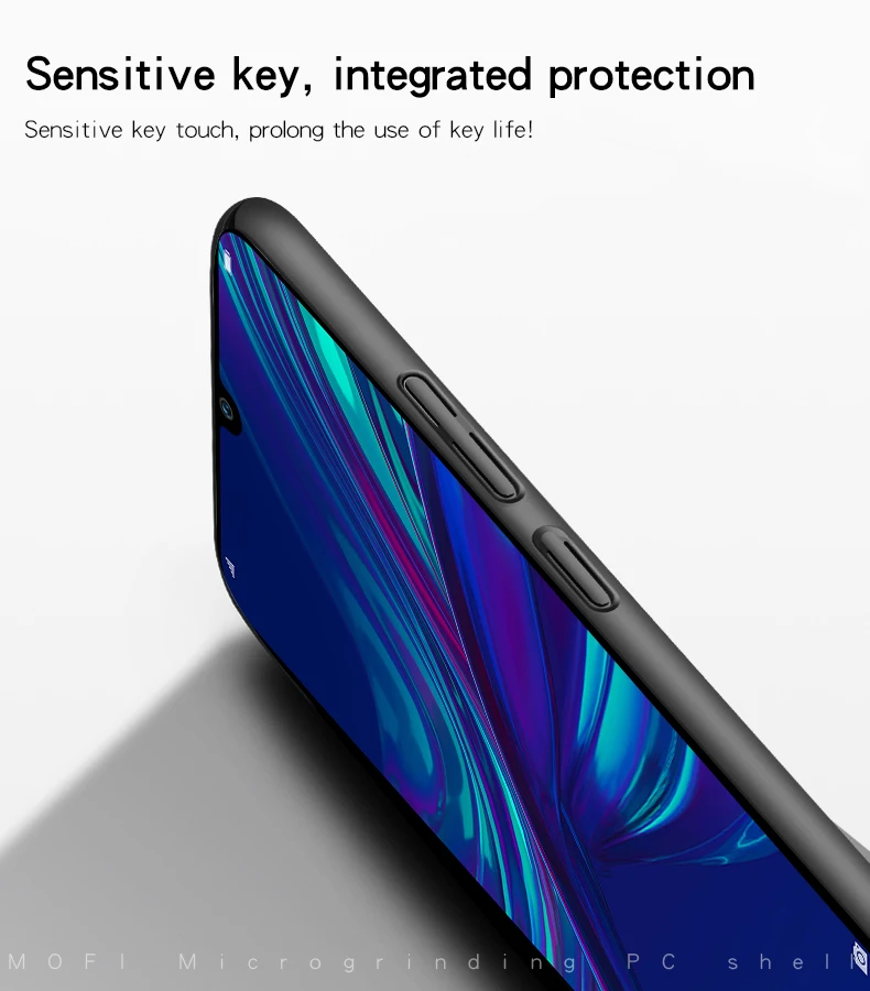 Для huawei Enjoy 9 S 6,21 ''чехлы для телефонов MOFi для huawei Enjoy 9 S PC жесткий чехол, защитная крышка защитный чехол для телефона
