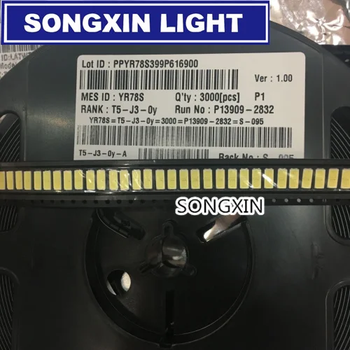 

100pcs FOR LG Innotek LED LED Backlight 1W 7030 6V Cool white TV Application smd 7030 led cold white 100-110lm 7.0*3.0*0.8mm