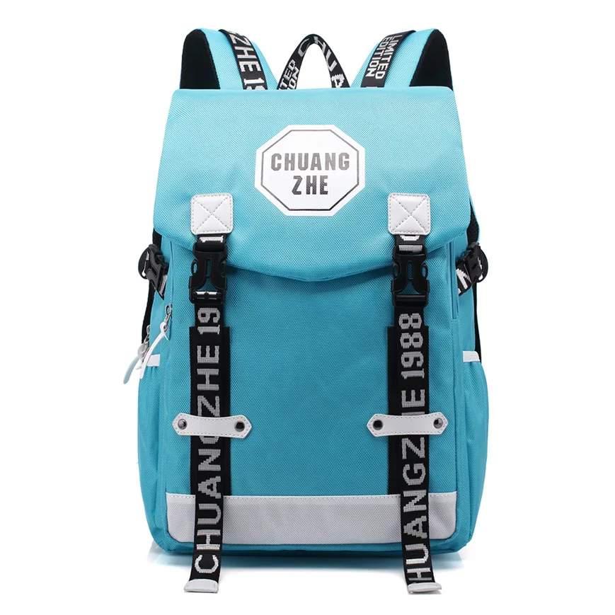 New School Bags British Style Backpack Women Backpacks Patchwork Fashion Girls Travel Bags for Girls Oxford