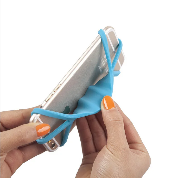 

Multi-function Colorful Mobile Phone Stand & Holder Rearview Mirror Steering Wheel Silicone Phone Holder For Iphone7 Samsung S8