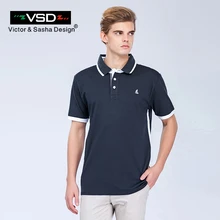 VSD Итальянское Поло Мужчины 6ХЛ Короткий Рукав Свободного Стиля Белого Цвета Воздухопроницаемая Мужская Футболка С Воротником Размер Плюс Хлопок Брендовая Одежда Поло Короткий Руков Серый Синий Зелёный с вышитый